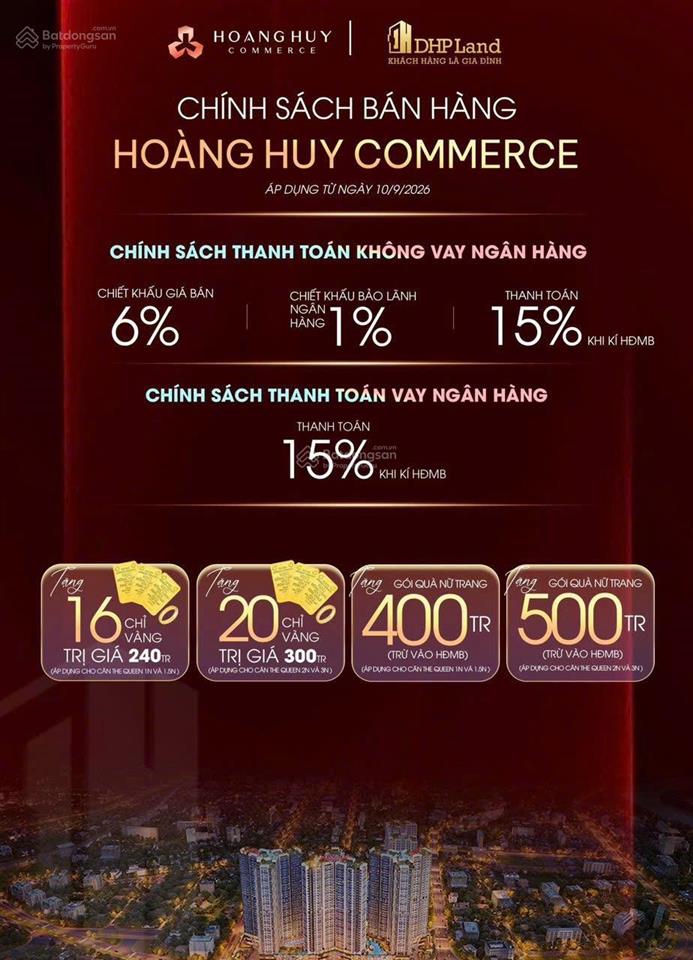 Căn 2 ngủ 2 vs mới tinh tại lotus | hoàng huy commerce mã căn 505 tầng 5