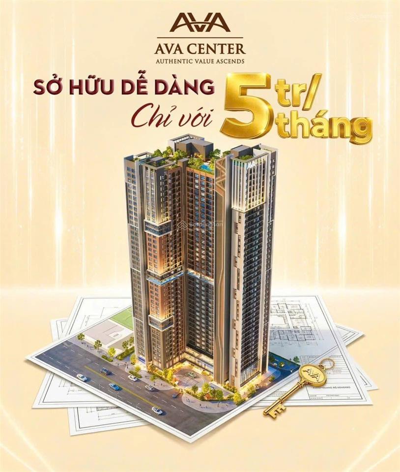 Chỉ từ 186triệu sở hữu căn hộ ava center full nội thất tt thuận giao, ngay trạm tuyến metro 2a 300m