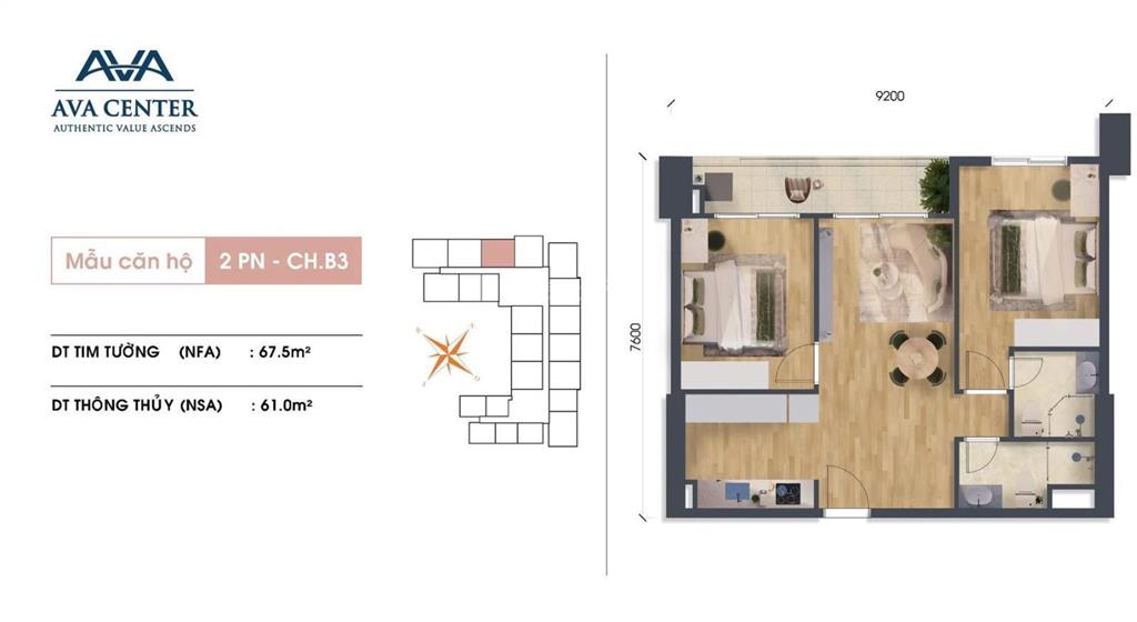 Chỉ từ 186triệu sở hữu căn hộ ava center full nội thất tt thuận giao, ngay trạm tuyến metro 2a 300m