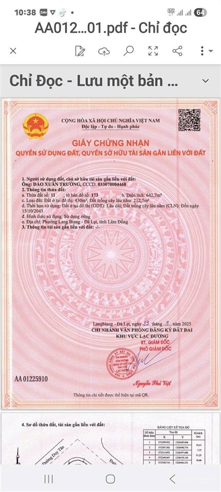 Bán biệt thự nghỉ dưỡng độc đáo nhất thành phố đà lạt