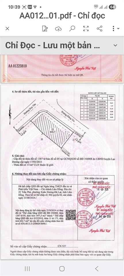 Bán biệt thự nghỉ dưỡng độc đáo nhất thành phố đà lạt