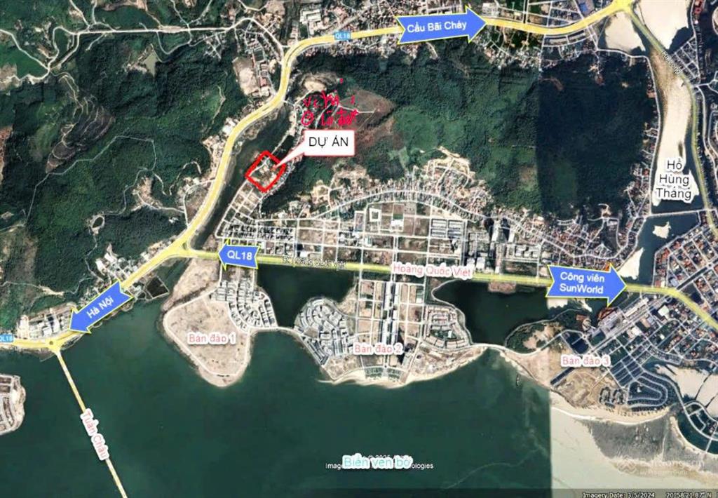 Chính chủ cần bán đất 3 mặt thoáng bãi cháy, quảng ninh