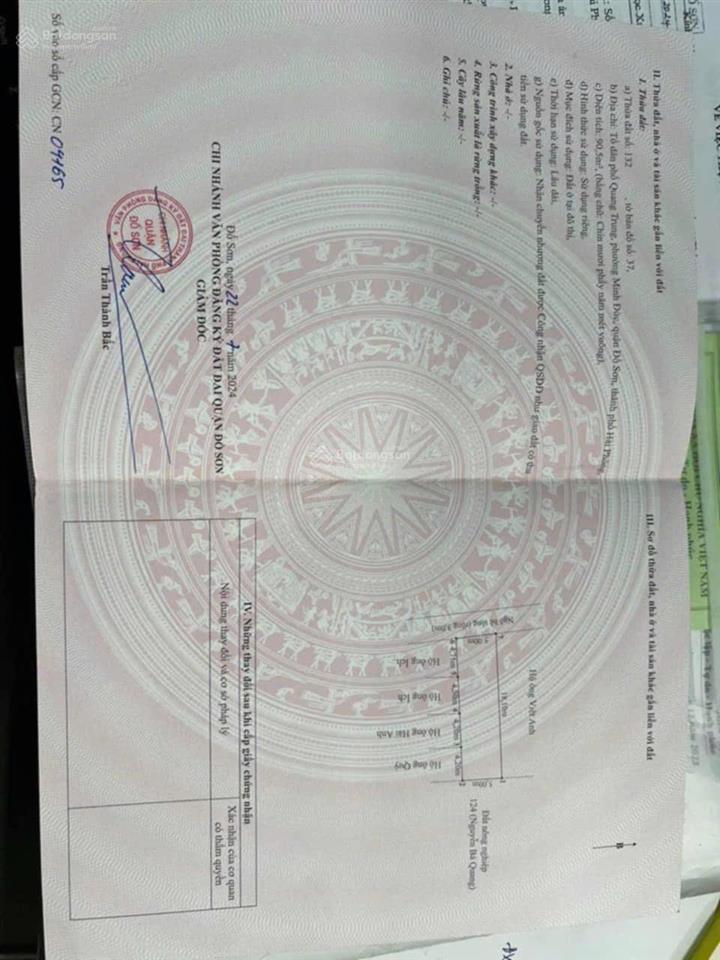 Lô đất tdp quang trung phường minh đức, đồ sơn