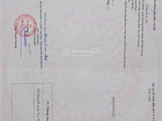  lô đất đẹp không quy hoạch tại hoà nghĩa, dương kinh, hải phòng.  ngay sau dãy nhà 59 căn kinh