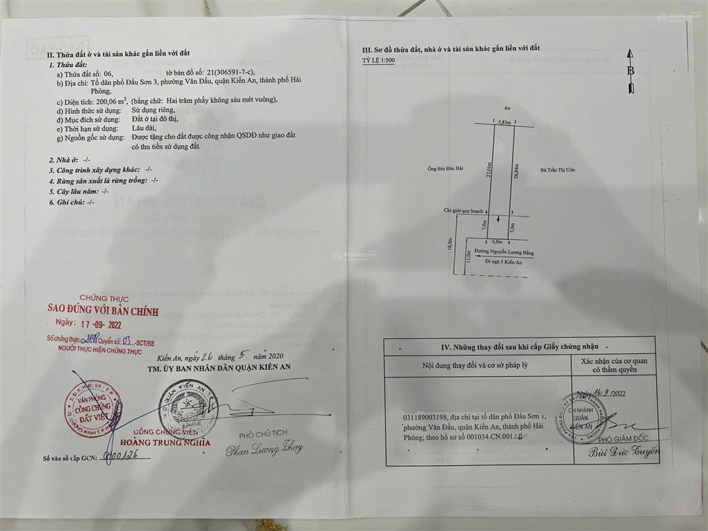 Siêu phẩm nhà 2 tầng mặt đường nguyễn lương bằng  kiến an, hải phòng giá chỉ 8 tỷ