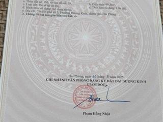 Chủ gửi bán 100m2 hải thành 2b nay thuộc phường dương kinh
