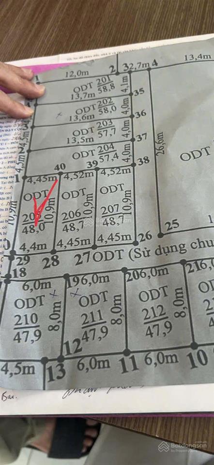 Chính chủ cần bán gấp lô đất tổ 9 xuân diệu, hòa nghĩa, dương kinh