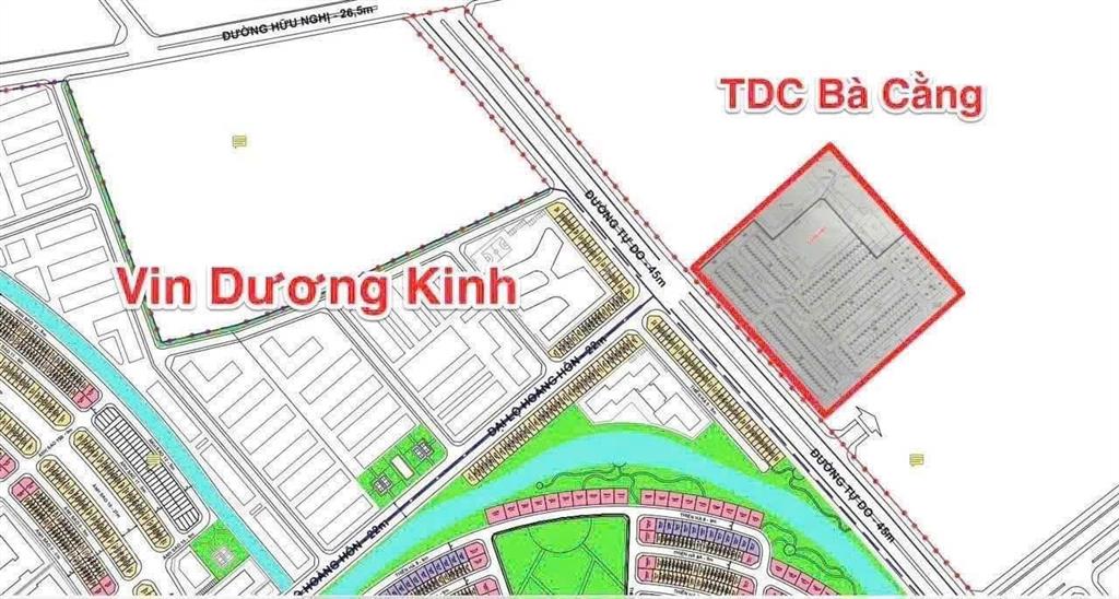 Siêu phẩm tái định cư bà cằng, gần sát vinhomes dương kinh, hải phòng, giá chỉ 3x triệu/m2