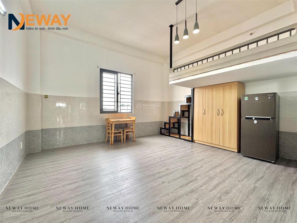 Cho thuê duplex gác cao full nội thất  cửa sổ trời  cách lotte mart cộng hoà và etown chỉ 3 phút