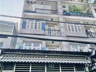 Nhà 4 tầng 2mt  hẻm nhựa 7m  kd cho thuê 15 tr/th  hương lộ 2  (5x15m)  4pn  chỉ 8.495 tỷ