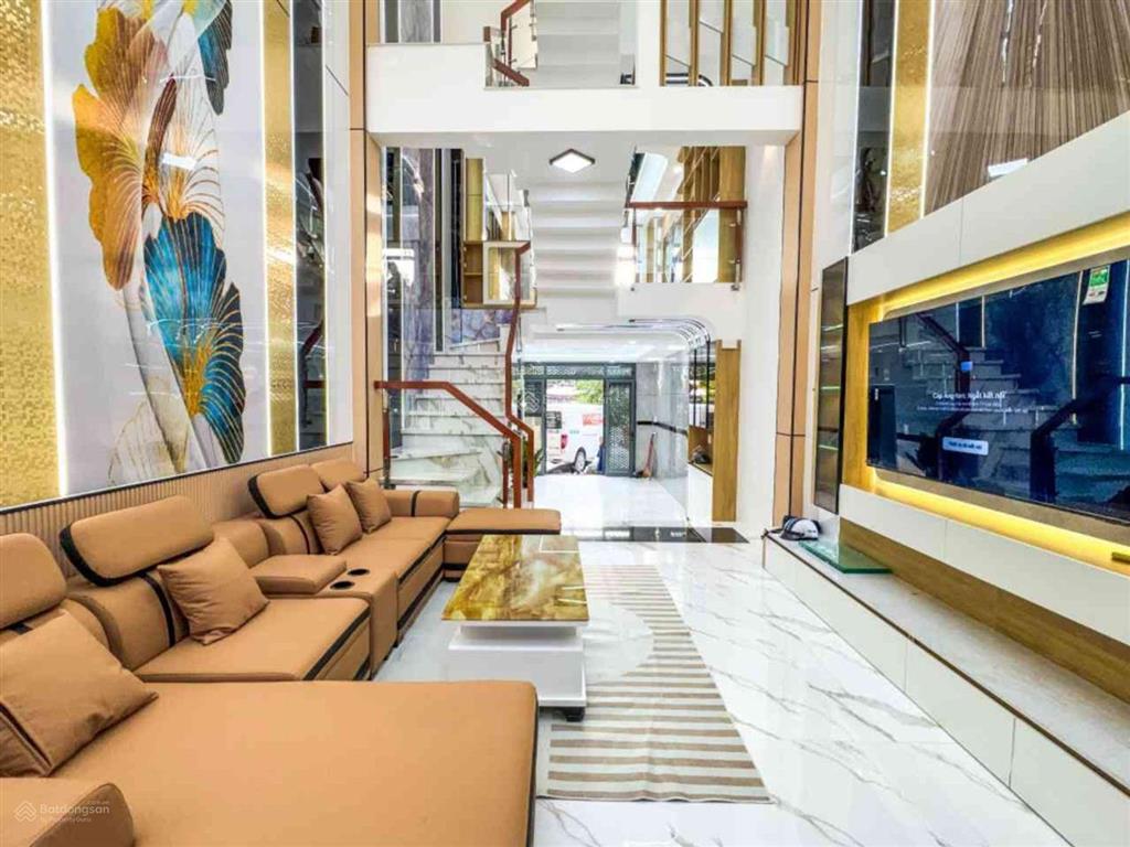 Giảm 100 triệu  chỉ còn 8,5 tỷ  nhà đẹp 5 tầng  ngay hương lộ 2  gần aeon bình tân  (4x13m)