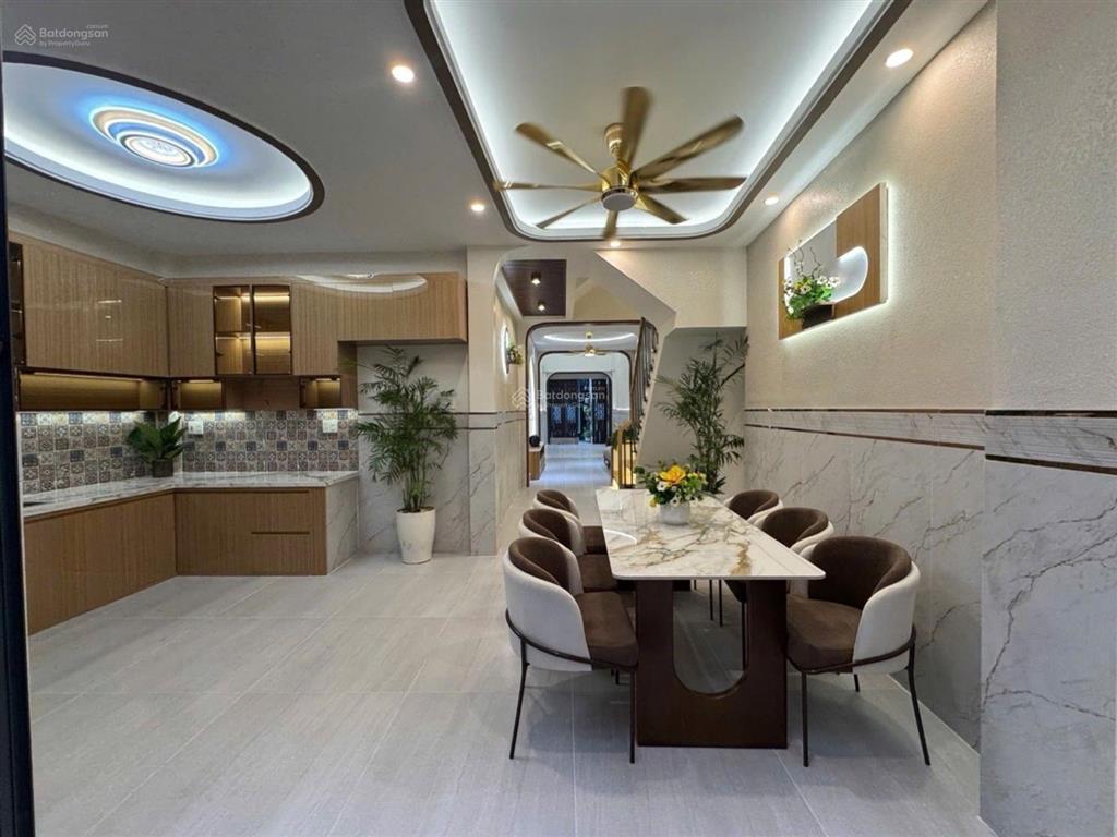 Quận 6  nhà đẹp cư xá phú lâm a  3 tầng (5.7x21m) 4pn  gần kinh dương vương  4pn  chỉ 7.5 tỷ
