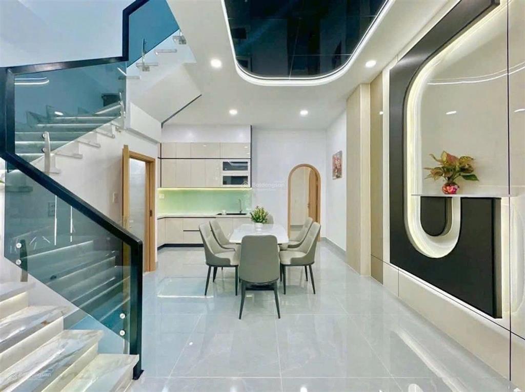 Nhà mới 2 tầng  hương lộ 2 (5x14m) 3pn  full nội thất  hxh thông  gần bốn xã  chỉ 6.68 tỷ