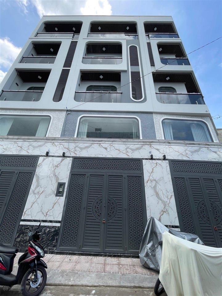 Nhà 5 tầng lô góc  hương lộ 2 (5.8x12m) 5pn  full nội thất  hxh 6m  gần tên lửa  chỉ7.45 tỷ