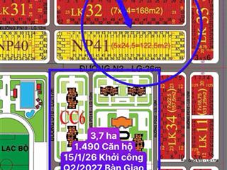 Bán lô đất ngay khu chung cư noxh đang xây dựng 0901 357 ***