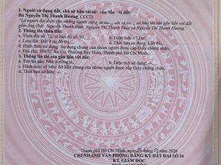 Bán nhà riêng 594/37 âu cơ, 9,1 tỷ, 72m2, 5pn, 5wc, uy tín