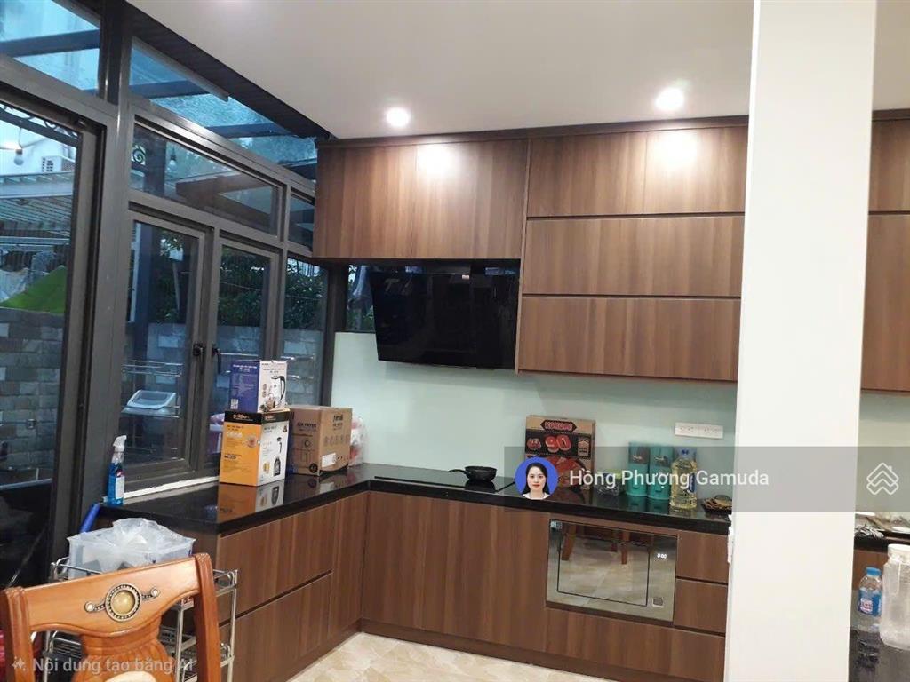 Bán biệt thự lô đầu hồi gamuda gardens  201.5m2  full nội thất