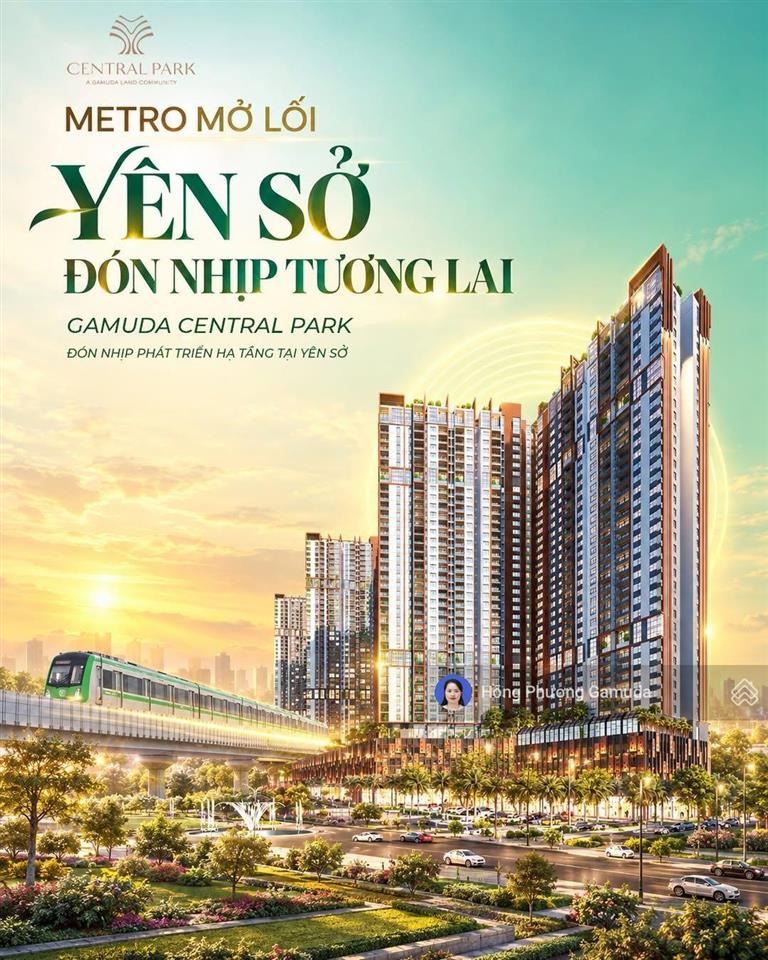 Quỹ căn gamuda central park view công viên yên sở chiết khấu cao cho cư dân gamuda 0948 857 ***