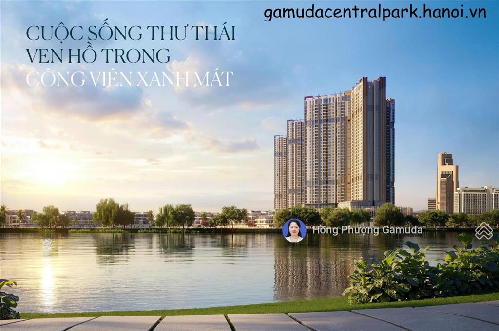 Bán căn hộ gamuda central park công viên yên sở căn 1pn chỉ hơn 3 tỷ 0904 744 ***