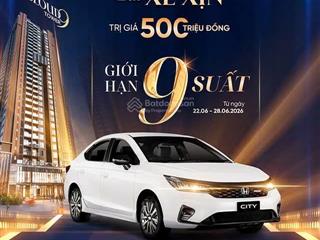 ̂ vốn chỉ 10% sở hữu ngay căn hộ 2pn tầng view trực diện sông đắt giá nhất the privé!