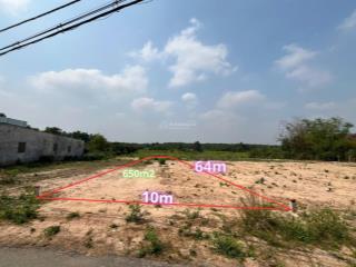 Siêu phẩm 2mt 10x64m, 650m2 có 50m2 thổ cư, gần cầu vượt củ chi & vin tân mỹ giá chỉ hơn tỷ