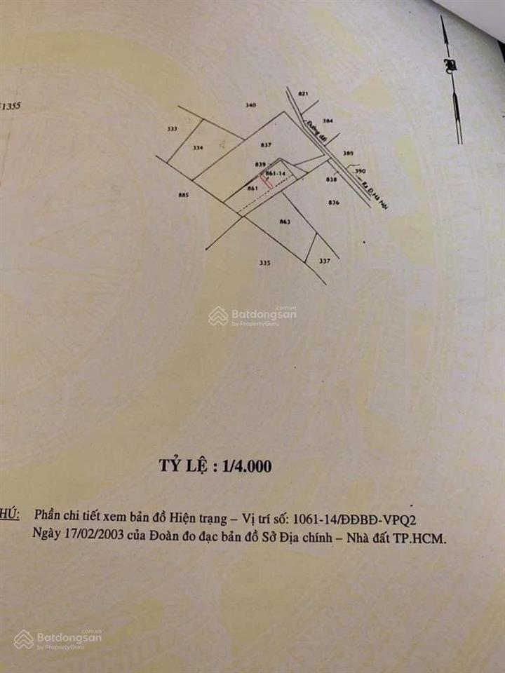 Đất sổ riêng, 28 đường 13, p an phú, tphcm