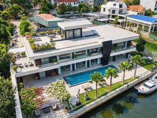 350 tỷ  dinh thự mặt sông sài gòn