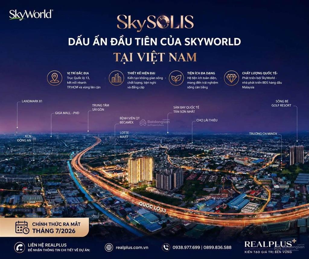 Bán căn hộ cao cấp skysolis trước metro  quốc lộ 13