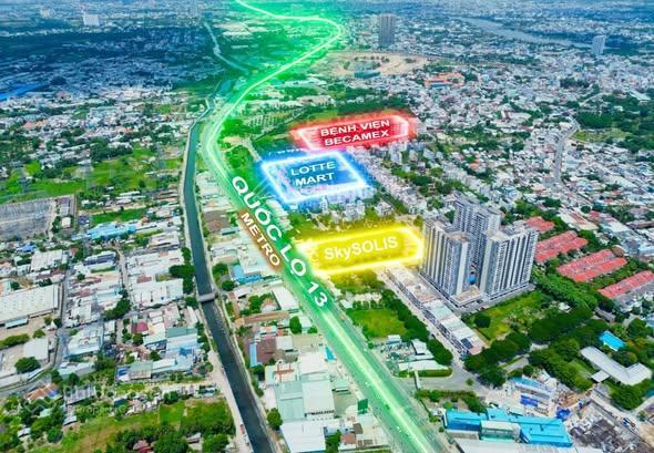 Bán căn hộ cao cấp skysolis trước metro  quốc lộ 13