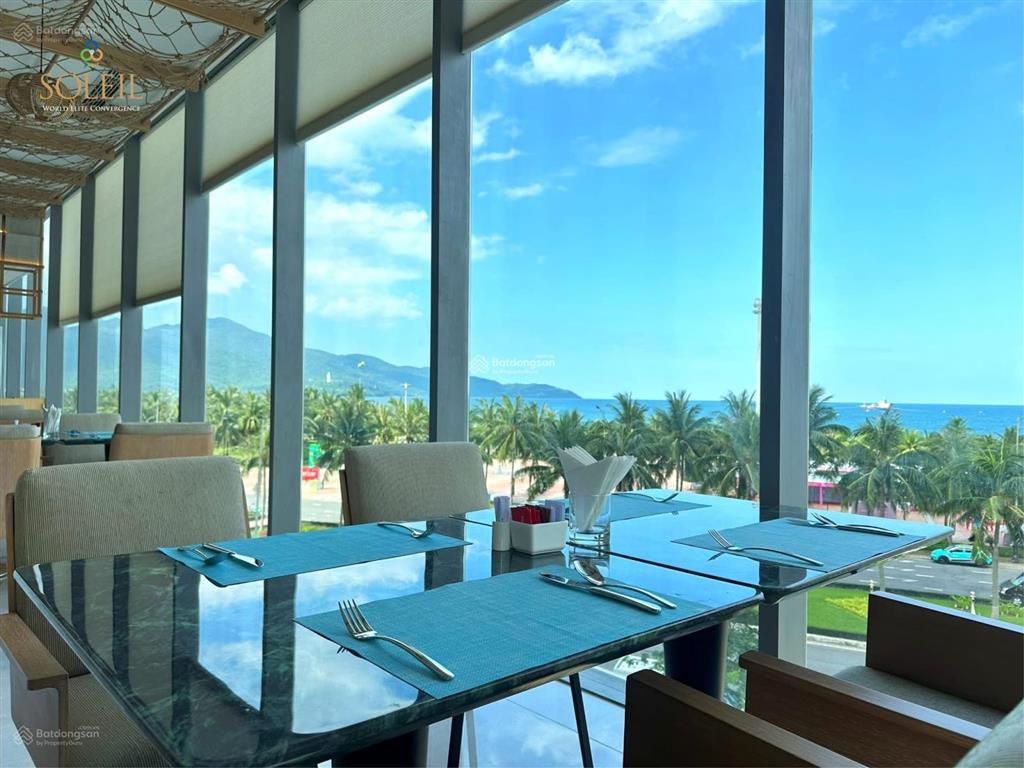 Giá rẻ hơn cđt 600tr căn hộ mặt biển soleil đà nẵng nhận nhà cho thuê 37 triệu/thángfull nội thất