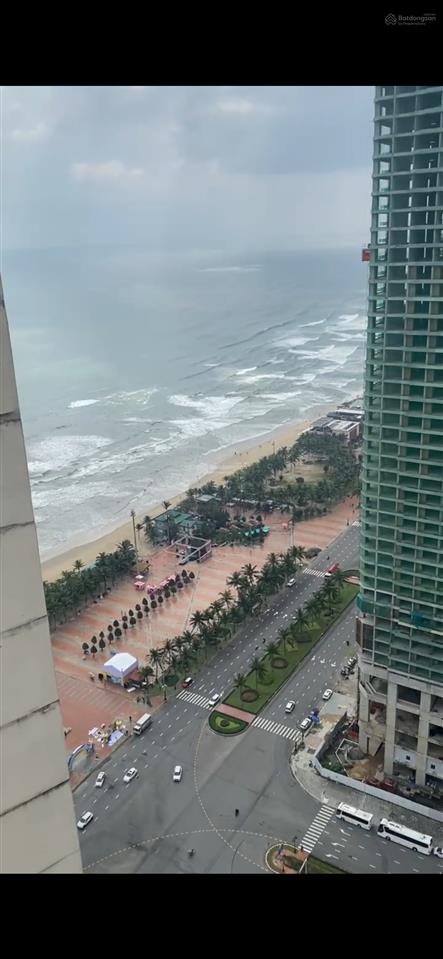 Giá rẻ hơn cđt 600tr căn hộ mặt biển soleil đà nẵng nhận nhà cho thuê 37 triệu/thángfull nội thất