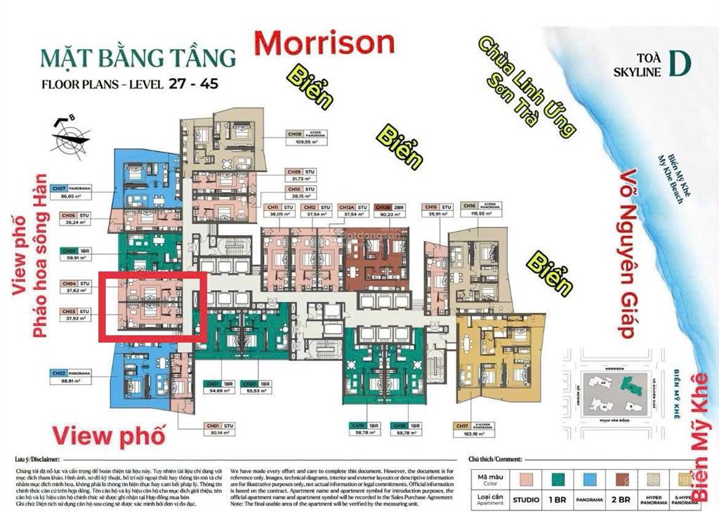 Bán căn hộ biển soleil chìa khoá trao tay chỉ với 2,6 tỉ  đang cho thuê dòng tiền 450 triệu/năm