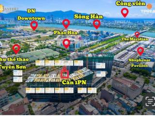 Hàng hiếm căn 1pn toà b masteri trục pháo hoa sông hàn chênh tháp rẻ nhất thị trường sở hữu lâu dài