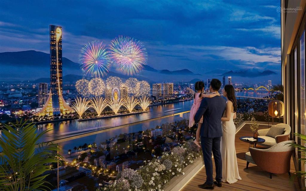 Hàng ngoại giao hiếm có căn 2pn the poet tầng cao view pháo hoa sông hàn  sổ sở hữu lâu dài