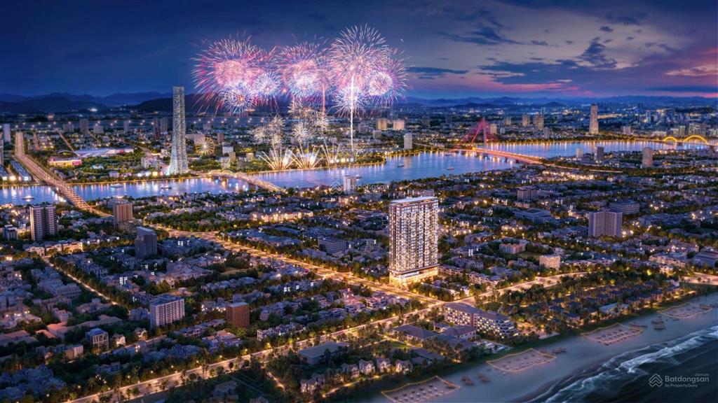 Hàng ngoại giao hiếm có căn 2pn the poet tầng cao view pháo hoa sông hàn  sổ sở hữu lâu dài