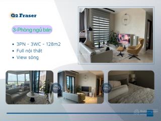 Bán cc q2  fraser, 128 m2, 3pn, 24 tỷ, q2, hcm