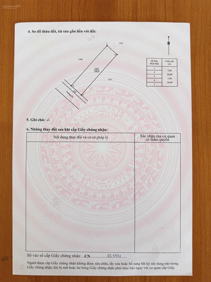 Bán đất nền dự án lô a6  17 daresco, 1,5 tỷ vnd, 100m2 đối diện chợ tại kdc daresco, long an