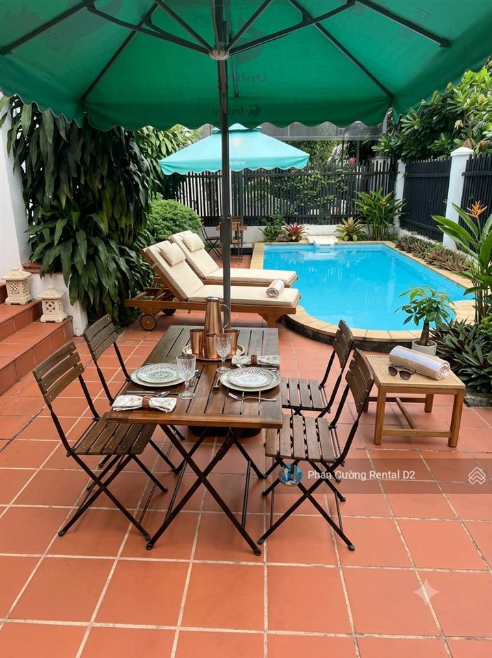 Siêu phẩm! villa 2 mặt tiền 400m² đất, hồ bơi, sân vườn, ngay nguyễn văn hưởng thảo điền, gần sông