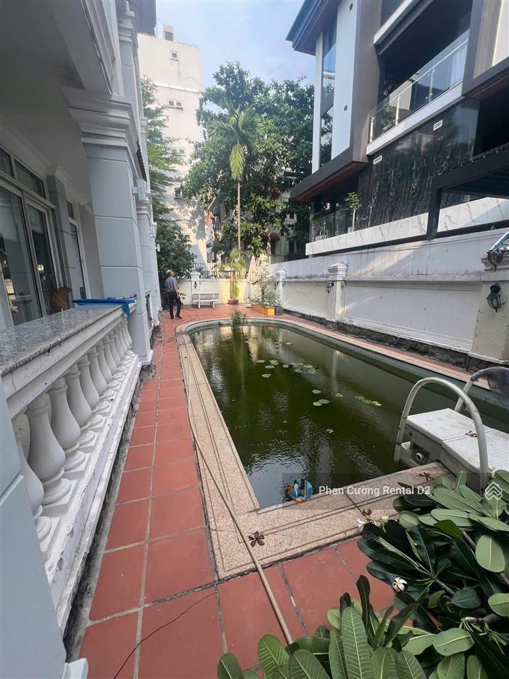 Siêu phẩm! cho thuê villa 18x26m| 3 tầng| 5pn| 7 wc tọa lạc ngay nguyễn văn hưởng, thảo điền