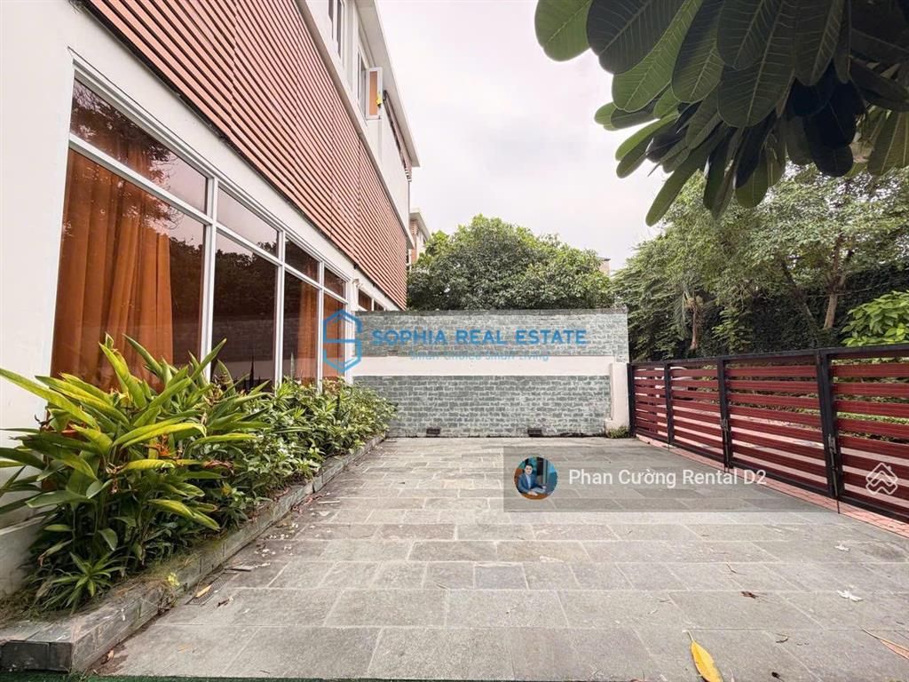 Villa thảo điền! dt 240m2 | full nội thất, sân vườn, cao 3 tầng. free hồ bơi gym, sauna. vào ở ngay