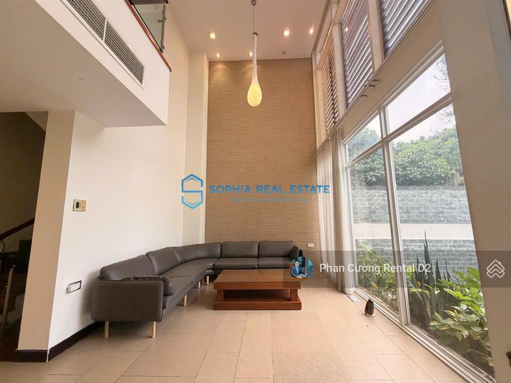 Villa thảo điền! dt 240m2 | full nội thất, sân vườn, cao 3 tầng. free hồ bơi gym, sauna. vào ở ngay