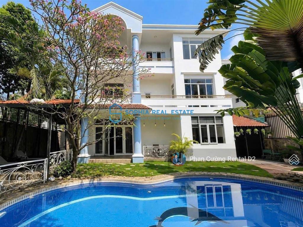 Siêu phẩm!! villa 432m2 (18x24m) |1 trệt 2 lầu|6pn 6wc|hồ bơi| sân vườn ngay quốc hương p.thảo điền