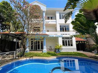Siêu phẩm!! villa 432m² (18x24m) |1 trệt 2 lầu|6pn 6wc|hồ bơi| sân vườn ngay quốc hương p.thảo điền
