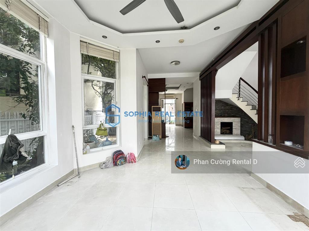 Cho thuê villa nguyễn văn hưởng ngay trường bis thảo điền | 6pn | hồ bơi | giá chỉ 91tr/th
