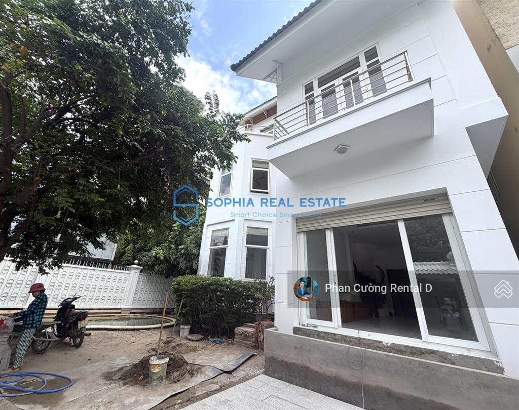 Cho thuê villa nguyễn văn hưởng ngay trường bis thảo điền | 6pn | hồ bơi | giá chỉ 91tr/th