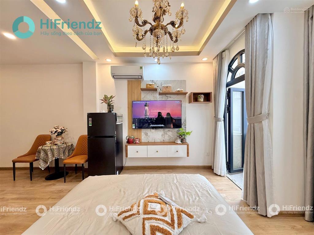 Cho thuê studio full nội thất ban công thoáng mát | phú nhuận