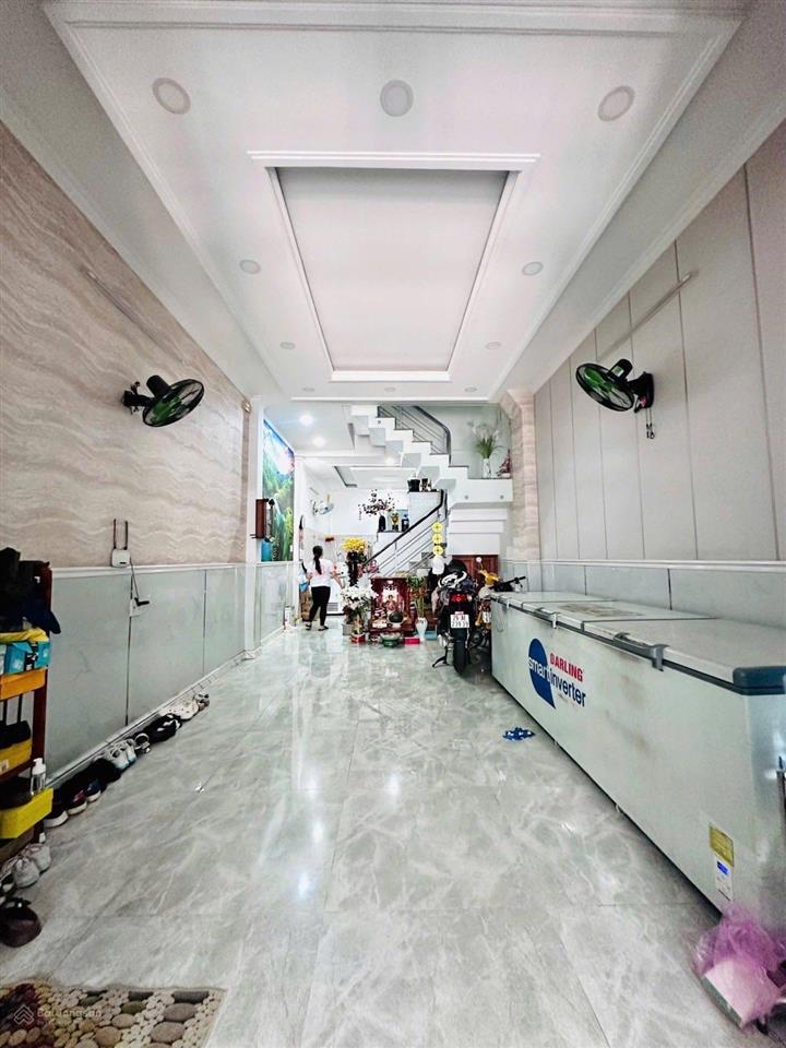 Hẻm xẻ hơi 1 trục ngủ trong nhà64m24tầng4pn5wcbùi quang là p.an hội tâychỉ 8tỷ tl