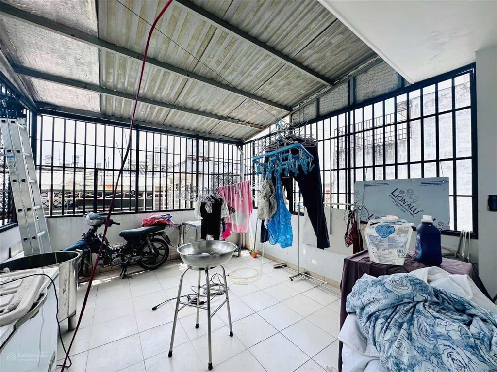 Hẻm xẻ hơi 1 trục ngủ trong nhà64m24tầng4pn5wcbùi quang là p.an hội tâychỉ 8tỷ tl