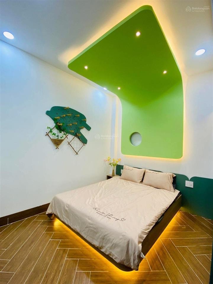 Hẻm xe hơi thông3 tầng btct4pnngang khủng 9.5m46m²bùi quang lã, p12, gò vấpchỉ 6tỷ2