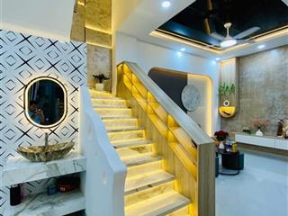 Hẻm xe hơi thông3 tầng btct4pnngang khủng 9.5m46m²bùi quang lã, p12, gò vấpchỉ 6tỷ2